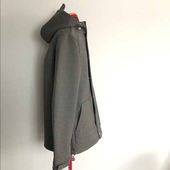 Zara Man Coat/Jacket with Hoodie - Picture 4 of 8
